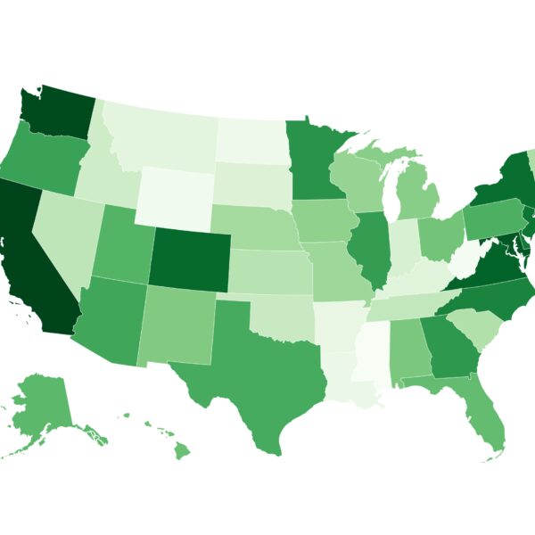 Map Shows Where Tech Workers Earn the Most Money